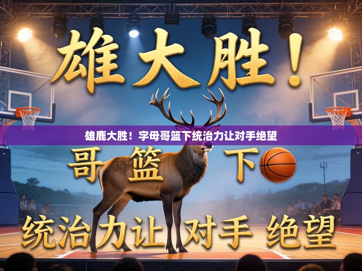 雄鹿大胜！字母哥篮下统治力让对手绝望  第1张